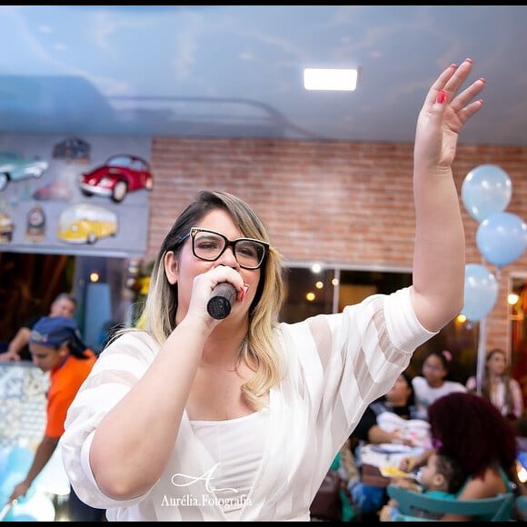 Marilia Mendonça recebeu família e amigos no Quintal da Arca Buffet, em Goiânia (GO)