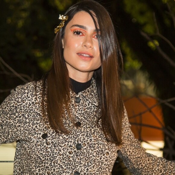 Thaila Ayala aposta em look fashionista para evento de moda nesta quarta-feira, dia 07 de agosto de 2019