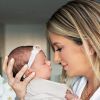 Ticiane Pinheiro comemorou primeiro mêsversário da filha Manuella: 'Vida mudou para muito melhor'