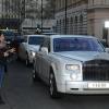 Justin Bieber foi visto em um Rolls-Royce
