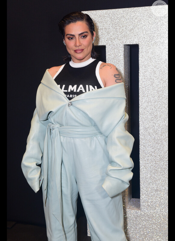 Cleo usa body de marca em festa de marca de luxo em São Paulo, nesta segunda-feira, dia 26 de agosto de 2019