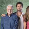 Família de Alberto (Antônio Fagundes) fica grata por terem levado o empresário até o hospital na novela 'Bom Sucesso'