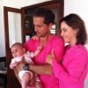 Guilhermina Guinle é casada com Leonardo Antonelli, irmão de Giovanna Antonelli. Casal, pai de Minna, de 1 ano, quer outro filho
