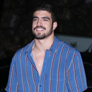 Caio Castro prestigia festa de 48 anos de Luciano Huck, realizada em mansão do apresentador do 'Caldeirão', no Rio de Janeiro, nesta terça-feira, 03 de setembro de 2019