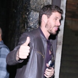 Jogador da seleção brasileira de vôlei, Bruninho prestigia festa de 48 anos de Luciano Huck, realizada em mansão do apresentador do 'Caldeirão', no Rio de Janeiro, nesta terça-feira, 03 de setembro de 2019