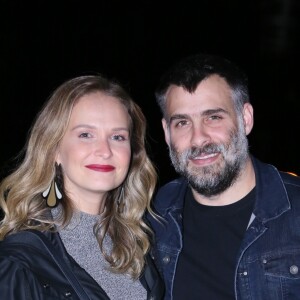 Fernanda Rodrigues e o marido, Raoni Carneiro, prestigiam festa de 48 anos de Luciano Huck, realizada em mansão do apresentador do 'Caldeirão', no Rio de Janeiro, nesta terça-feira, 03 de setembro de 2019