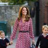 Kate Middleton e Príncipe William levam filhos para 1º dia na escola nesta quinta-feira, dia 05 de setembro de 2019