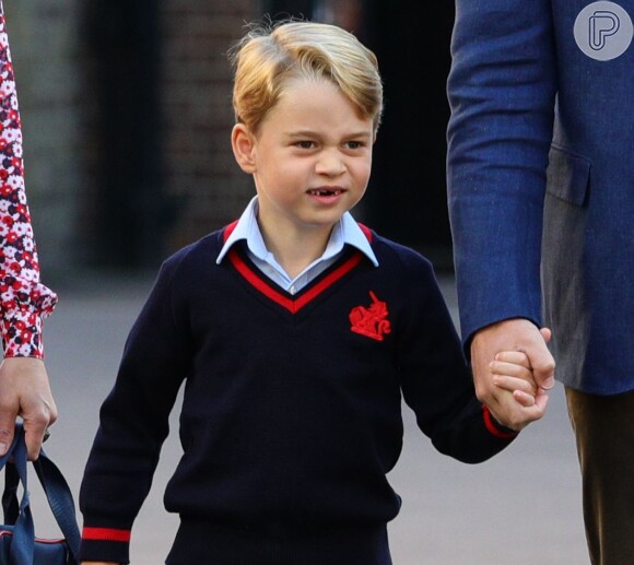 Filho de Kate Middleton e Príncipe William, George acompanha a irmã em 1º dia na escola nesta quinta-feira, dia 05 de setembro de 2019