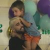Luana Piovani festeja participação de Pedro Scooby no aniversário dos filhos: 'Feliz que você veio'