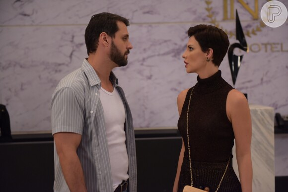 Na novela 'Topíssima', Antonio (Felipe Cunha) afirma a Sophia (Camila Rodrigues) que eles não vão mais se ver e eles choram no capítulo de quarta-feira, 18 de setembro de 2019