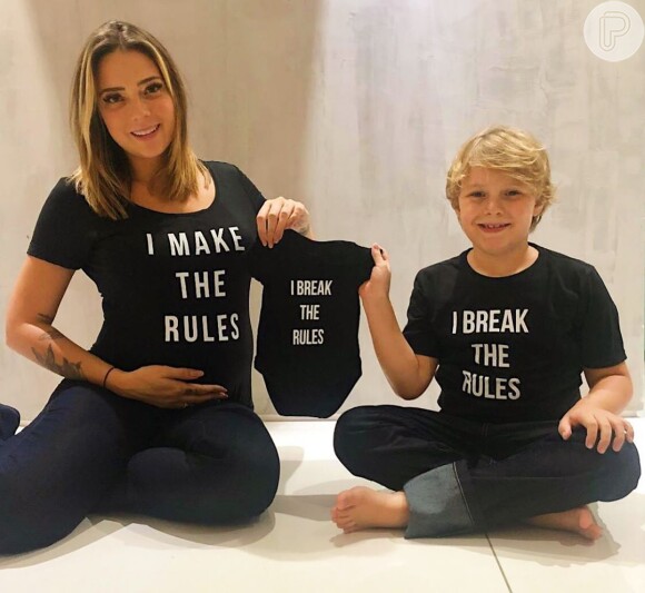 Carol Dantas elogiou o filho Davi Lucca, fruto do seu relacionamento com Neymar, pelo comportamento durante sua gravidez
