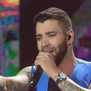 Gusttavo Lima pausa show ao ver grades separando público na noite de sexta-feira, dia 20 de setembro de 2019