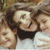 Isabelli Fontana é mãe dos meninos Lucas, de 8 anos, e Zion, de 10 anos