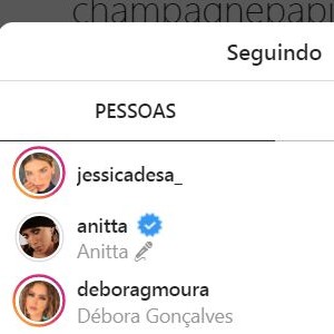 Drake passou a seguir Anitta e suas amigas no Instagram