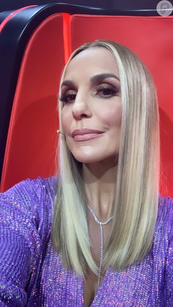 'The Voice Brasil': Ivete Sangalo surpreendeu ao exibir cabelo loiro na semifinal do programa nesta terça-feira, dia 01 de setembro de 2019