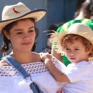 Sophie Charlotte é comparada com o filho, Otto, de 3 anos em foto nesta quarta-feira, dia 09 de outubro de 2019