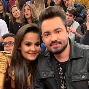 Foto de Maiara e Fernando Zor em hospital encanta fãs após internação do cantor por pneumonia nesta quinta-feira, dia 10 de outubro de 2019