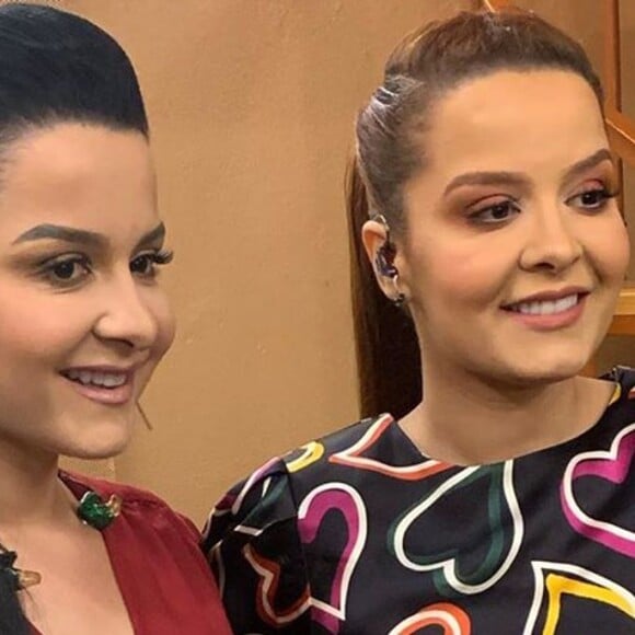 Maiara e Maraisa choram por música especial em ensaio do programa 'Só Toca Top' nesta segunda-feira, dia 14 de outubro de 2019