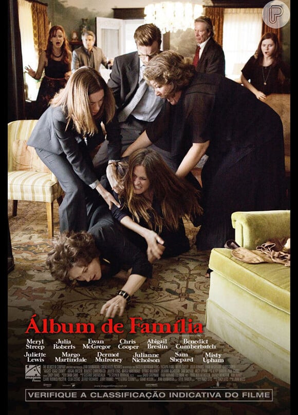 Misty Upham fez 'Álbum de Família' com Julia Roberts e Maryl Streep