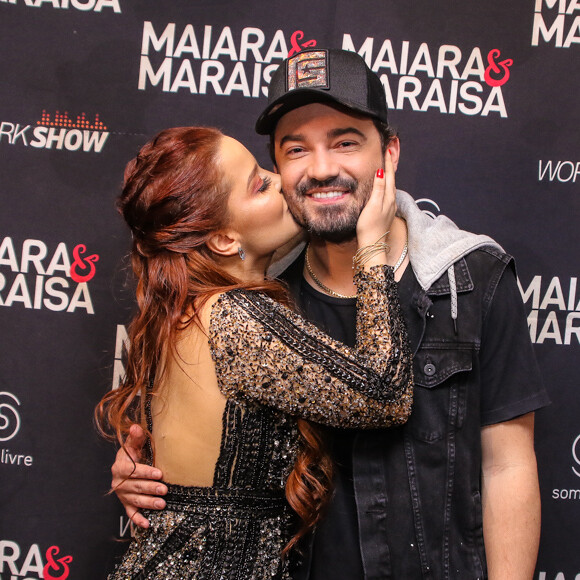 Maiara e Fernando Zor estão curtindo férias juntos em Orlando, nos Estados Unidos