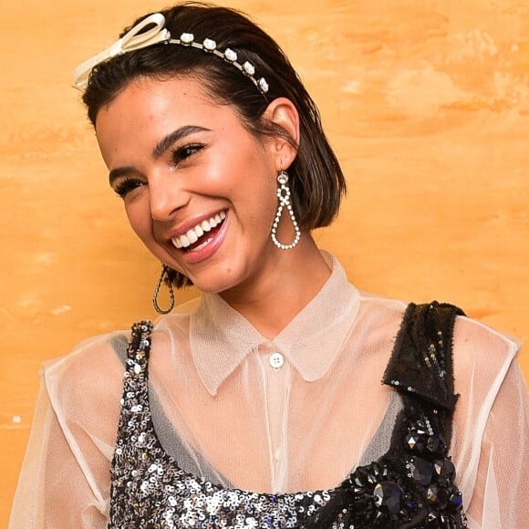 Bruna Marquezine elogiou filha de Tatá Werneck nesta sexta-feira, 25 de outubro de 2019