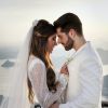 Romana Novais e Alok se casaram em janeiro de 2019 em cerimônia aos pés do Cristo Redentor