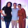 O casal Dadá Coelho e Paulo Betti com Suzana Pires, atriz, autora, empreendedora social e idealizadora do Instituto Dona de Si