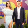 Ivete Sangalo levou o marido, Daniel Cady, para o Prêmio Multishow de Música, entregue em casa de espetáculos do Rio de Janeiro, nesta terça-feira, 29 de outubro de 2019