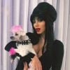 Anitta transformou o visual do pet Serafim para encarnar na personagem Elvira