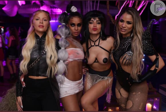 Anitta recebeu famosos, como Luísa Sonza, MC Rebecca, Lexa e mais em sua festa