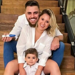 Sertanejo Zé Neto, dupla de Cristiano, e Natália Toscano esperam o segundo filho