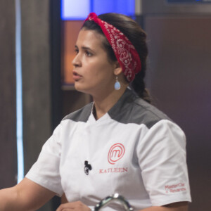 Em 'MasterChef', Katleen Lacerda é a única mulher a seguir na competição