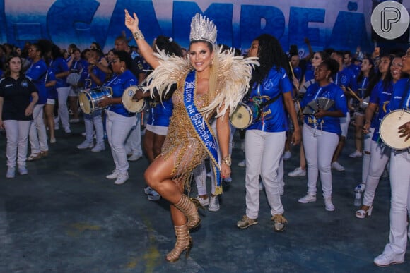 Carnaval 2020: Ana Paula Minerato vai fazer sua estreia na Acadêmicos do Tatuapé após 20 anos desfilando na Gaviões da Fiel. 'É o sonho de toda passista sair na frente da bateria, é uma posição de muito mais destaque', vibrou