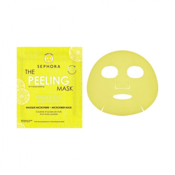 A The Peeling Mask, da Sephora, é hidrogel azul-gelo com efeito tónico de gelo. Tem efeito de peeling, ou seja, de pele lisa e iluminada. Custa R$34 no site da marca