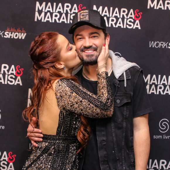 Fernando Zor comentou um emoji chateado no vídeo em que a namorada, Maiara, rebola com a irmã