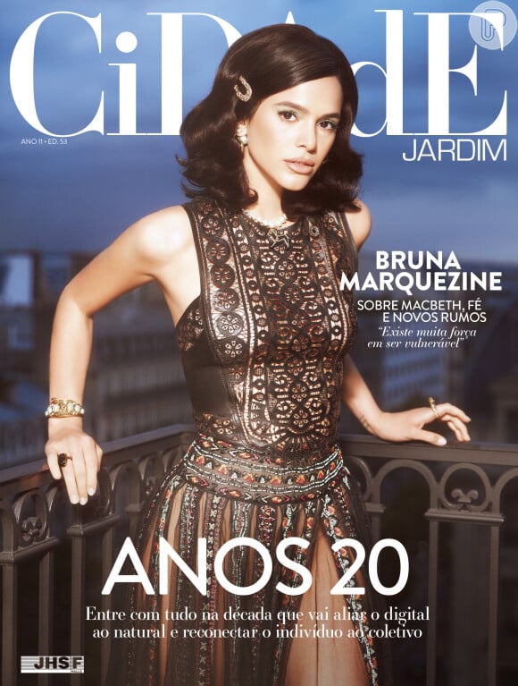 Bruna Marquezine é a estrela de capa da revista 'Cidade Jardim'
