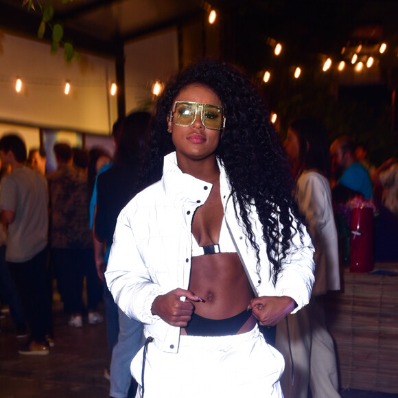 MC Rebecca prestigiou a festa de lançamento da Casa Neuronha, espaço Larmar, em São Paulo, nesta segunda-feira, 02 de dezembro de 2019
