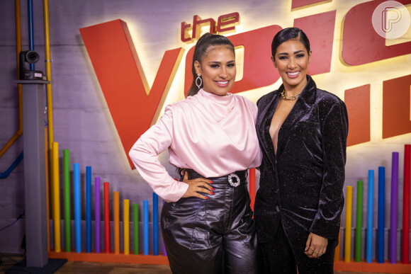 Dupla de Simaria, Simone estipula meta para engravidar em 2020 em coletiva do 'The Voice Kids' nesta quinta-feira, dia 12 dezembro 2019