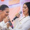 Simone conta que irmã, Simaria, recebeu cantadas na carreira em coletiva de imprensa do 'The Voice Kids' nesta quinta-feira, dia 12 de dezembro de 2019