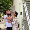 Zion, primeiro filho de Jade Sebá e Bruno Guedes, é protagonista de fotos fofas nas redes sociais da influencer e do ator: ele nasceu em 23 de maio