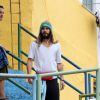Confira fotos do dia de Jared Leto no Rio de Janeiro