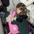Filha de Kate Middleton e William, Charlotte ganhou um flamingo infláve e cor de rosa