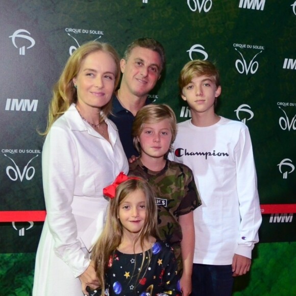 Luciano Huck é pai de Joaquim, Eva e Benício