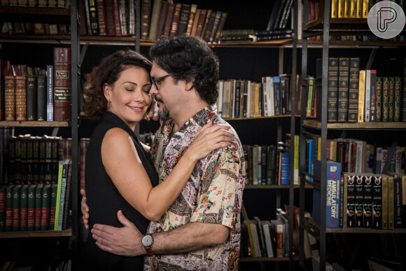 O último capítulo da novela 'Bom Sucesso' tem final feliz para Nana (Fabiula Nascimento) e Mário (Lúcio Mauro Filho)