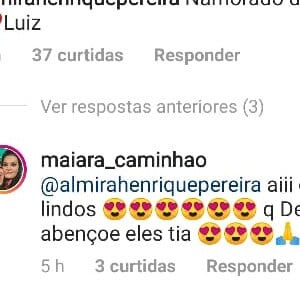 Mãe de Maraisa confirma namoro da filha com empresário Luiz Souza Lima