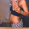 Giovanna Ewbank exibiu barriga de gravidez em foto nas redes sociais