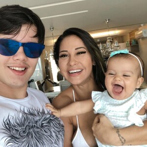 Mayra Cardi é mãe de Lucas, de 18 anos, e Sophia, de 1