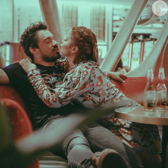 Dupla Maraisa, Maiara dá beijo em Fernando Zor em date nesta terça-feira, dia 18 de fevereiro de 2020