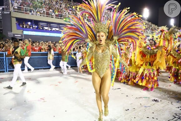 Luisa Sonza arrasou em sua estreia na Sapucaí neste carnaval, 24 de fevereiro de 2020