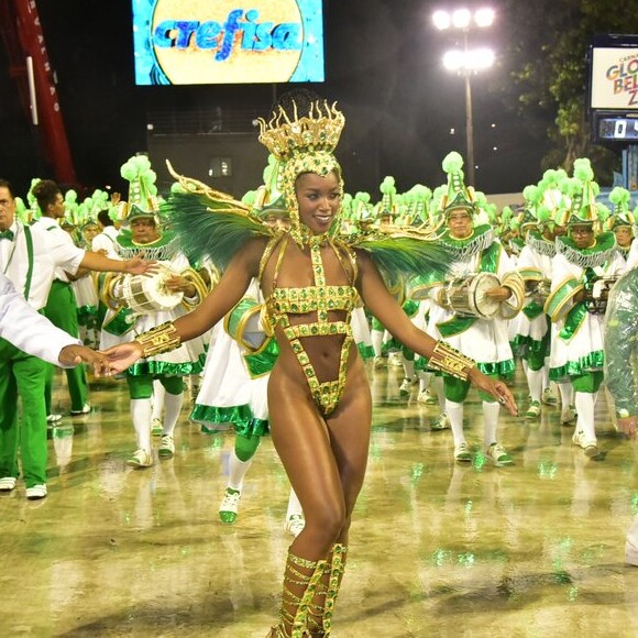 Iza vibra: 'Realizei um sonho, Imperatriz! Entrei na Avenida feliz e saí realizada'